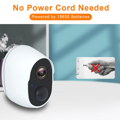 WIFI 1080P CMOS IP Battery Camera Rechargeable Built In Battery